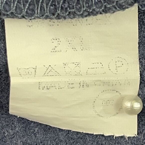 Yellowstone Hoodie Womens XL Blue Sweatshirt Kangaroo Pocket Drawstring Snaps - Picture 2 of 12